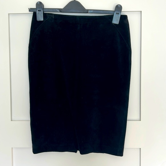 Daniel Leather suede skirt - Picture 1 of 3